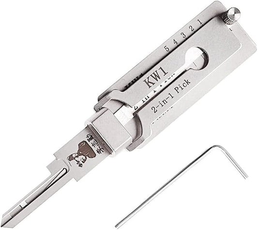 Lishi KW1 Tool for Lock Picking and Decoding